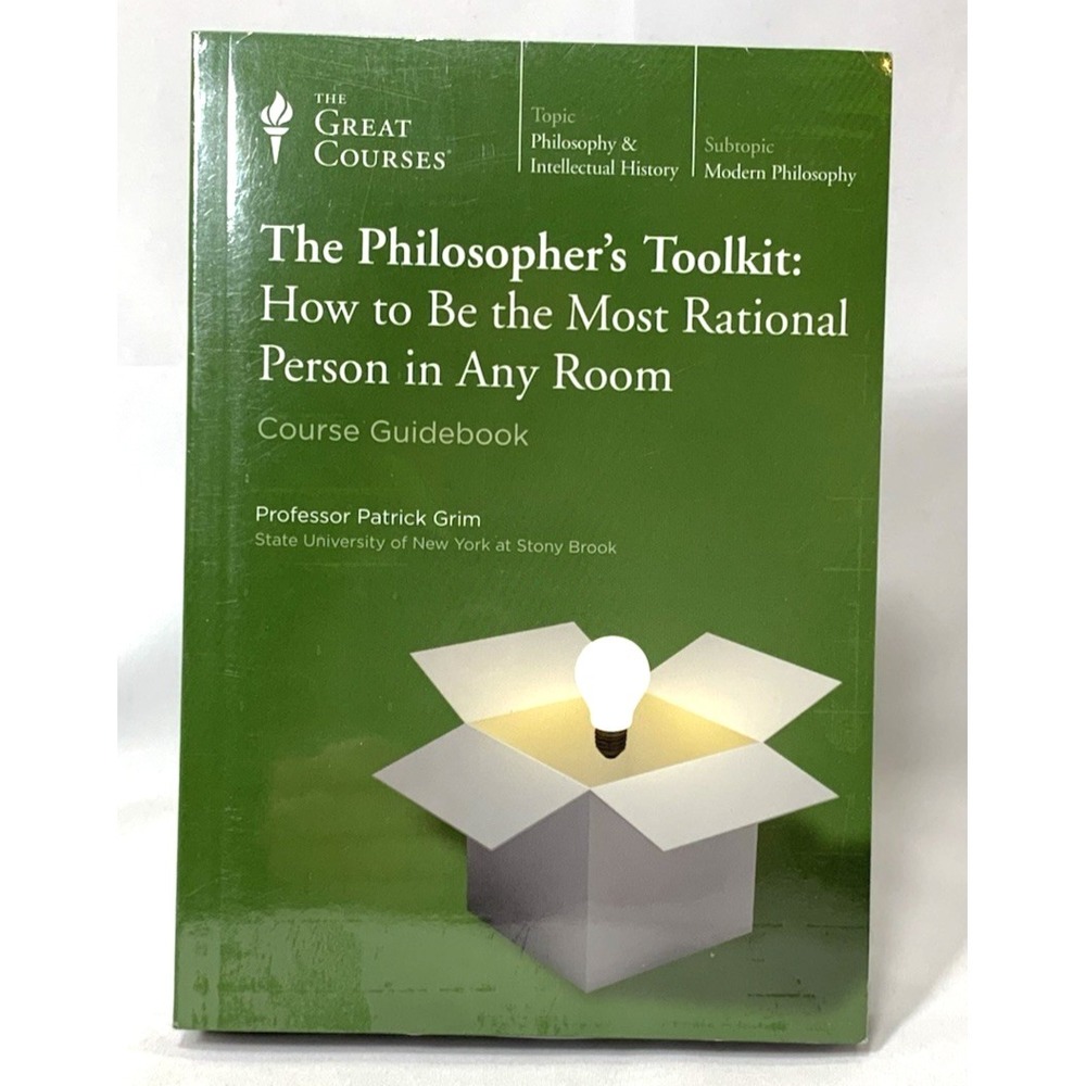 The Great Courses: The Philosopher's Toolkit  DVD & Book‎ NEW SEALED Philosophy